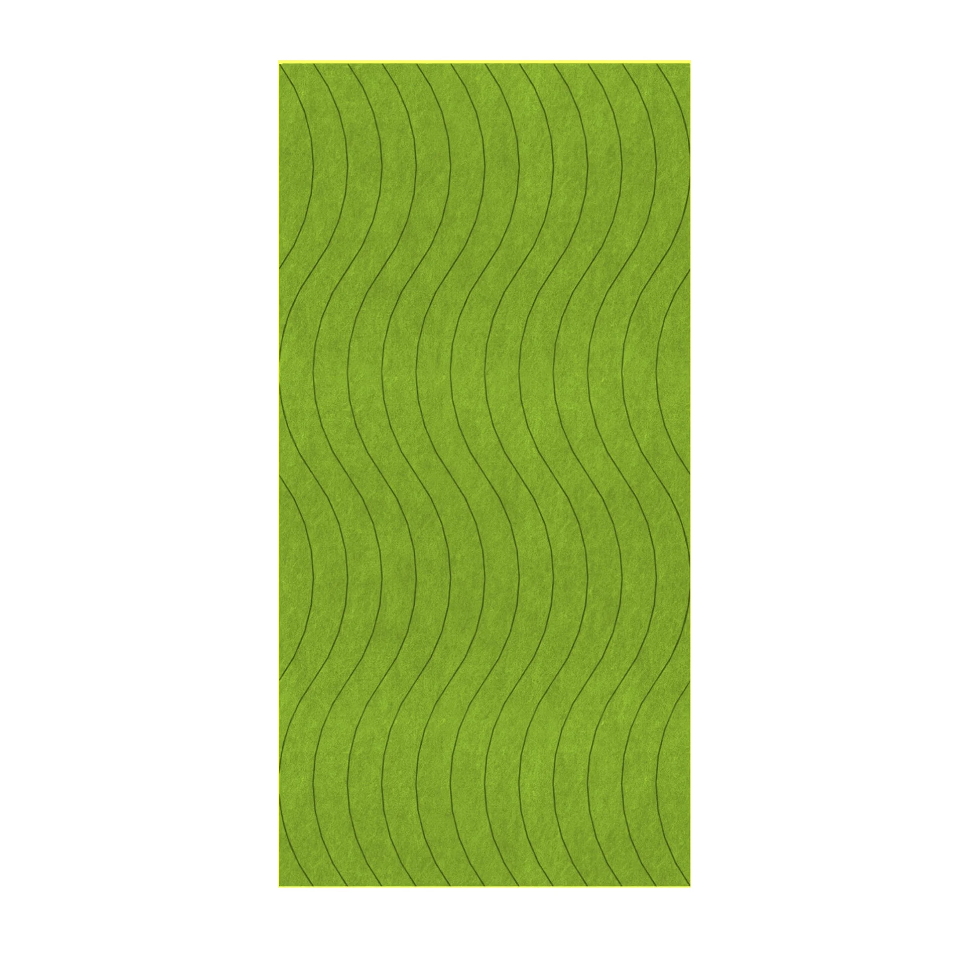 PET FELT WALL PANEL WAVE 2400/1200 9MM R46 1 PC.