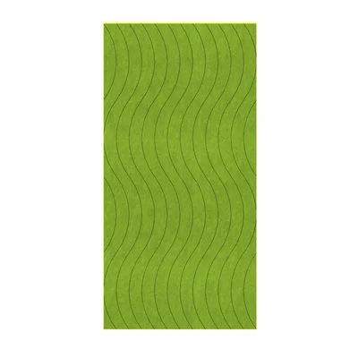 PET FELT WALL PANEL WAVE 2400/1200 9MM R46 1 PC.
