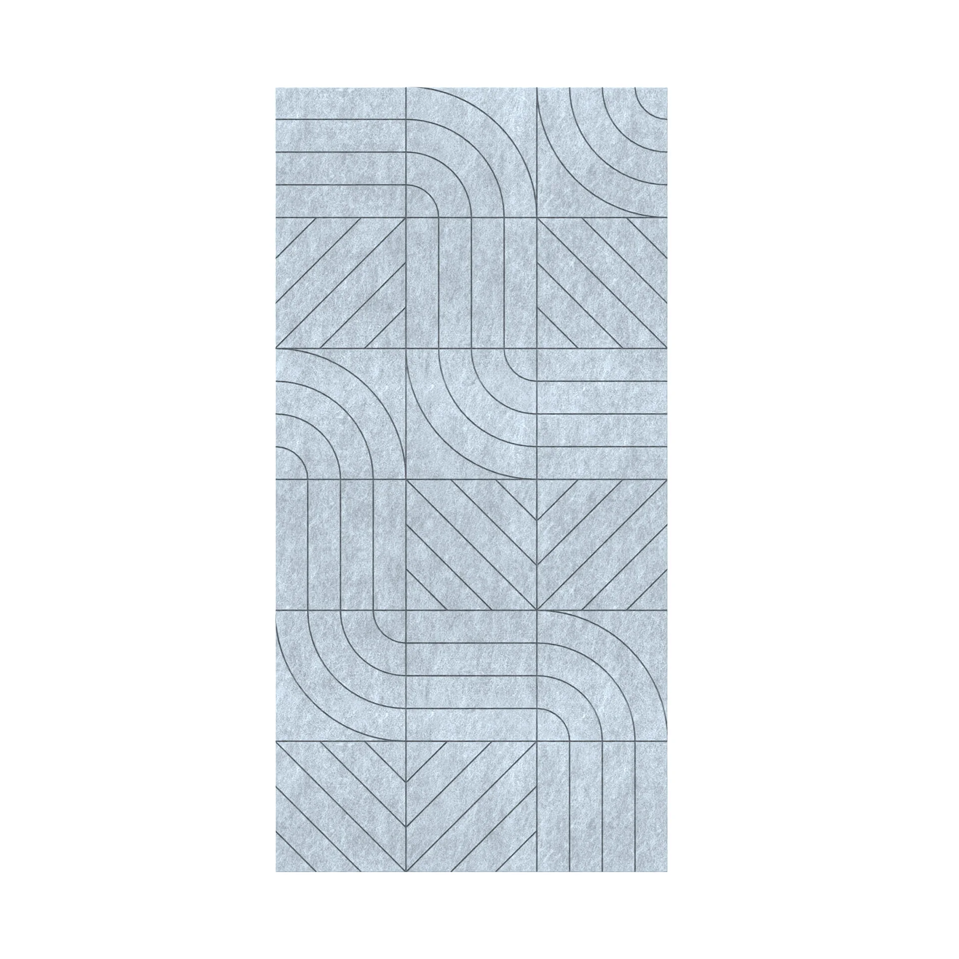 PET FELT WALL PANEL DIRECTION 2400/1200 9MM R47 1 PC.