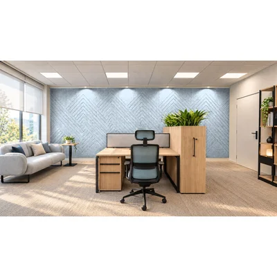 PET FELT WALL PANEL X-LINE 2400/1200 9MM R47 1 PC.