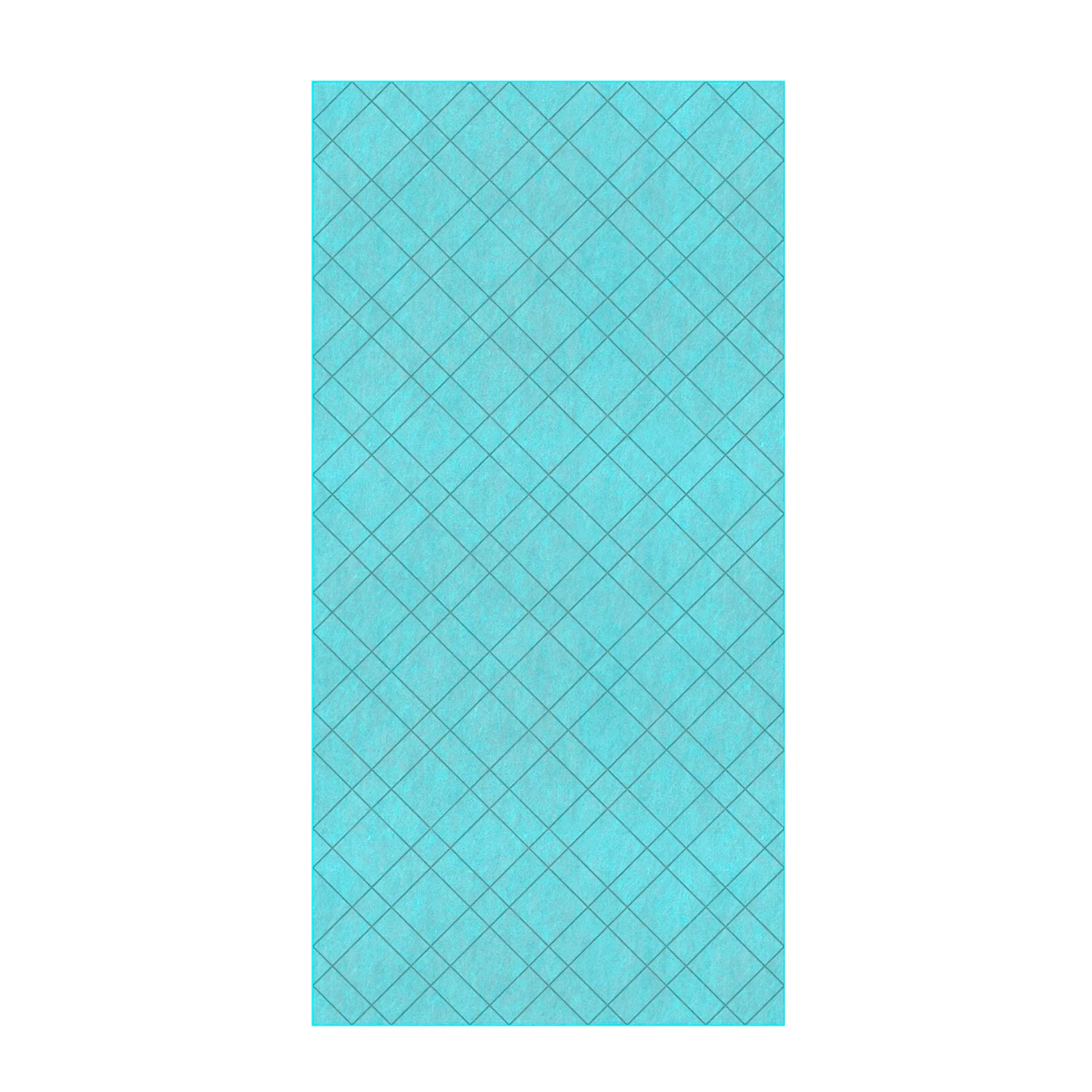 PET FELT WALL PANEL PLAID 2400/1200 9MM R49 1 PC.