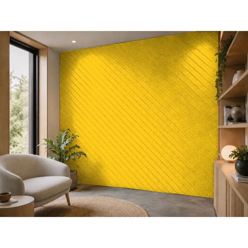 PET FELT WALL PANEL ANGLE LINE 2400/1200 9MM R51 1 PC.