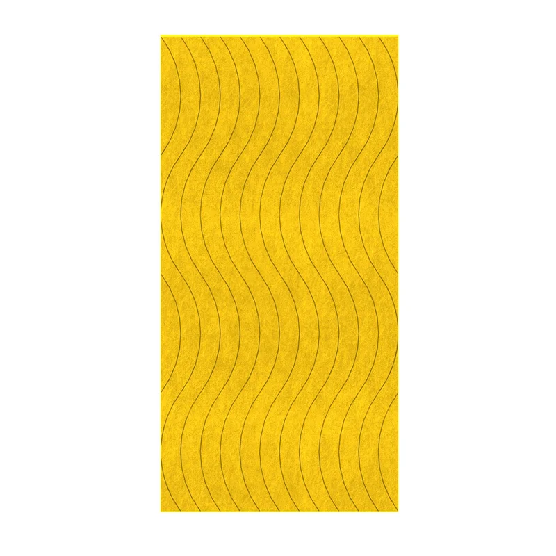 PET FELT WALL PANEL WAVE 2400/1200 9MM R51 1 PC.