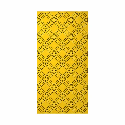 PET FELT WALL PANEL ROUNDS 2400/1200 9MM R51 1 PC.