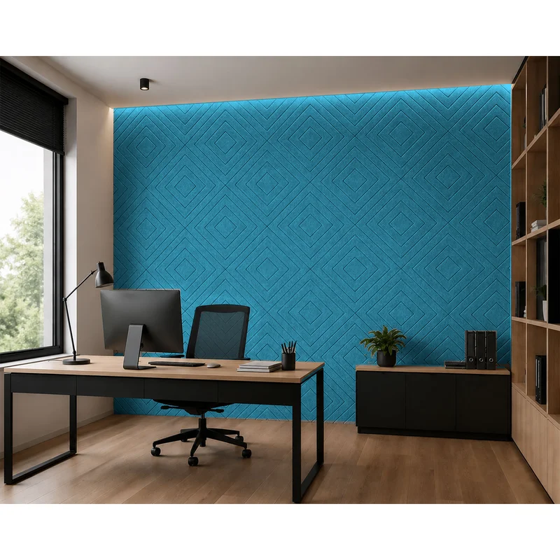 PET FELT WALL PANEL ILLUSION 2400/1200 9MM R53 1 PC.