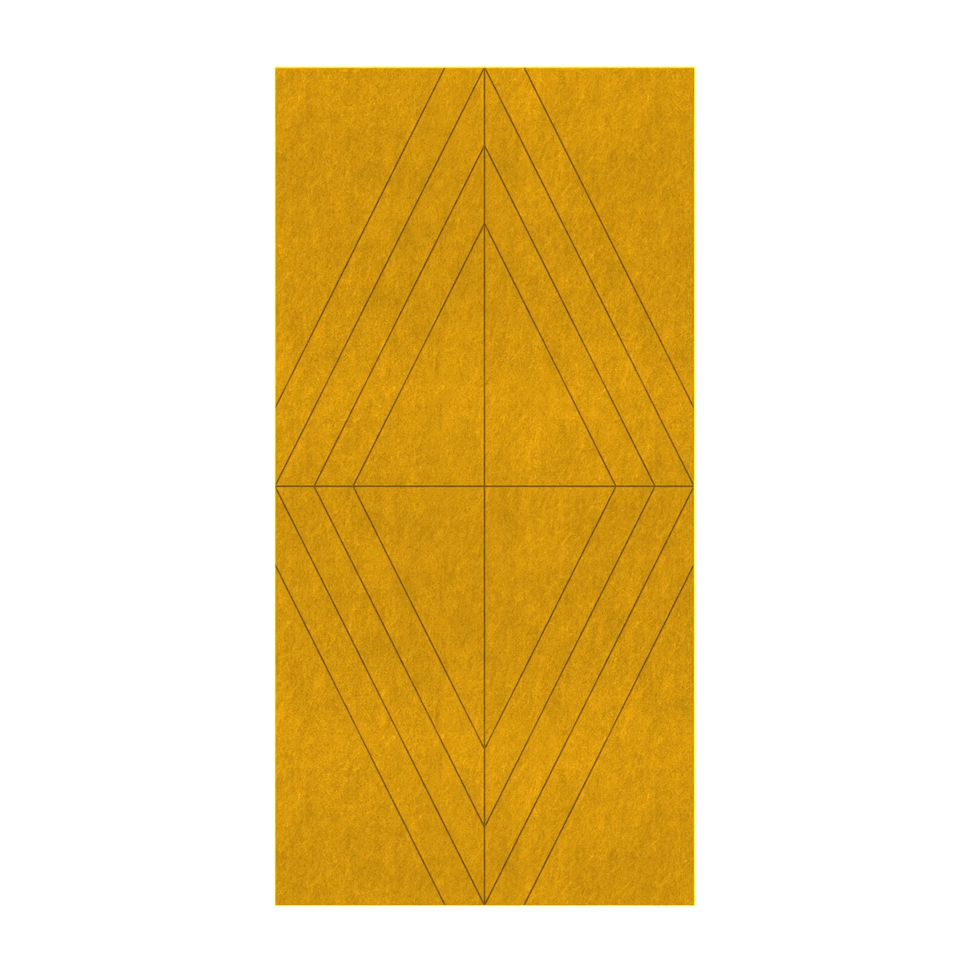 PET FELT WALL PANEL RHOMBUS 2400/1200 9MM R54 1 PC.