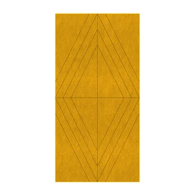 PET FELT WALL PANEL RHOMBUS 2400/1200 9MM R54 1 PC.
