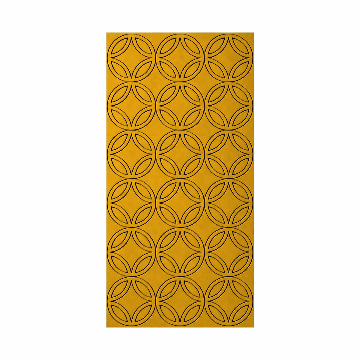 PET FELT WALL PANEL ROUNDS 2400/1200 9MM R54 1 PC.