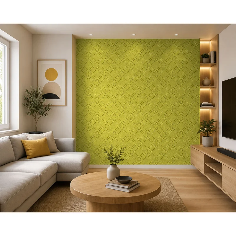 PET FELT WALL PANEL ROUNDS 2400/1200 9MM R55 1 PC.