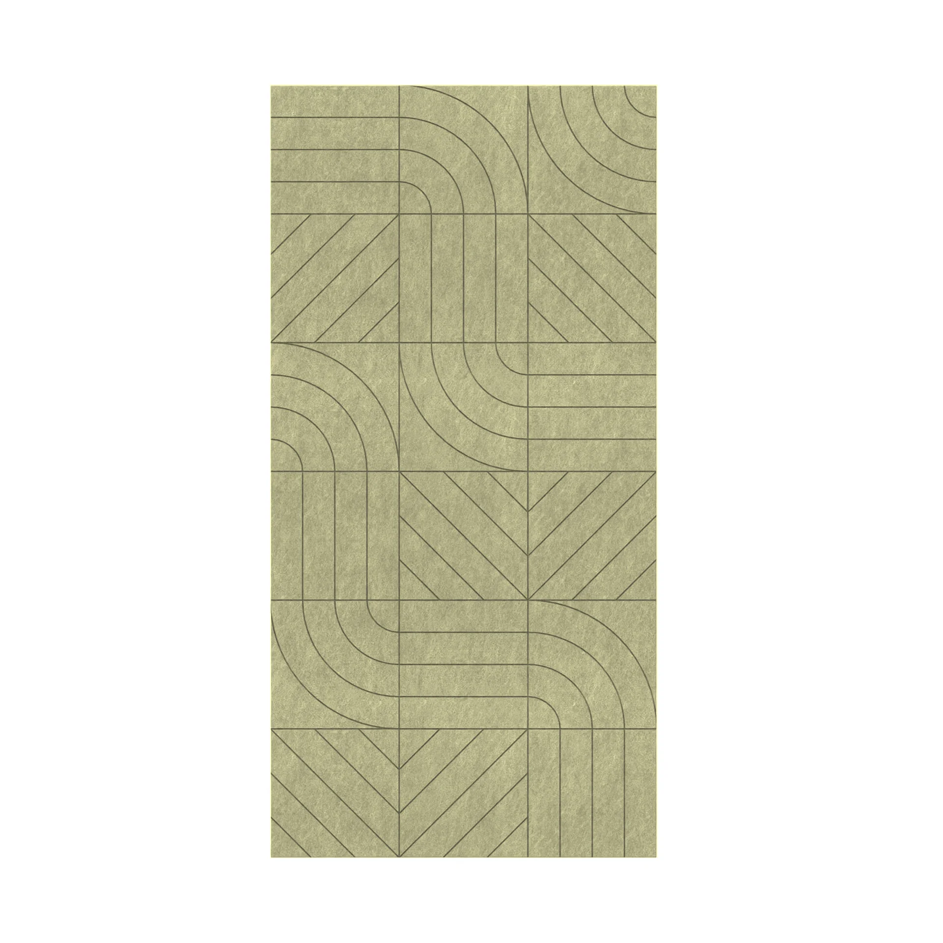 PET FELT WALL PANEL DIRECTION 2400/1200 9MM R56 1 PC.