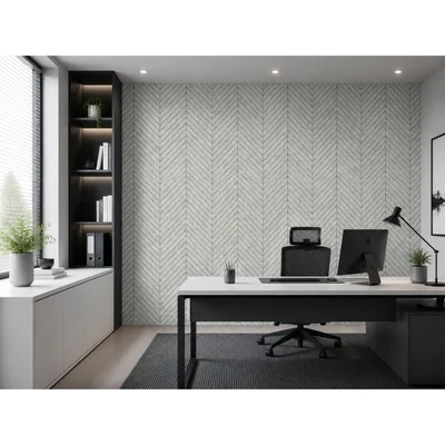 PET FELT WALL PANEL FISH BONE 2400/1200 9MM R57 1 PC.