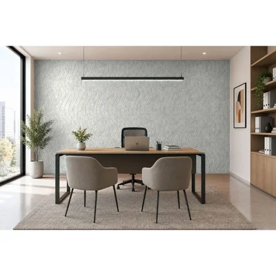 PET FELT WALL PANEL WAVE 2400/1200 9MM R57 1 PC.