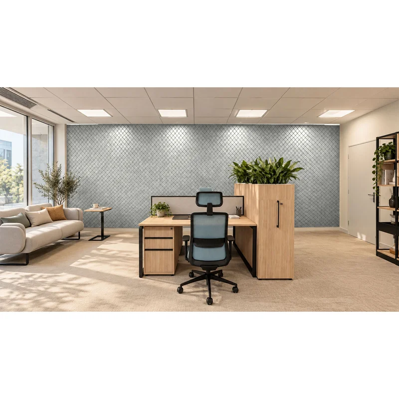 PET FELT WALL PANEL SQUARES 2400/1200 9MM R57 1 PC.