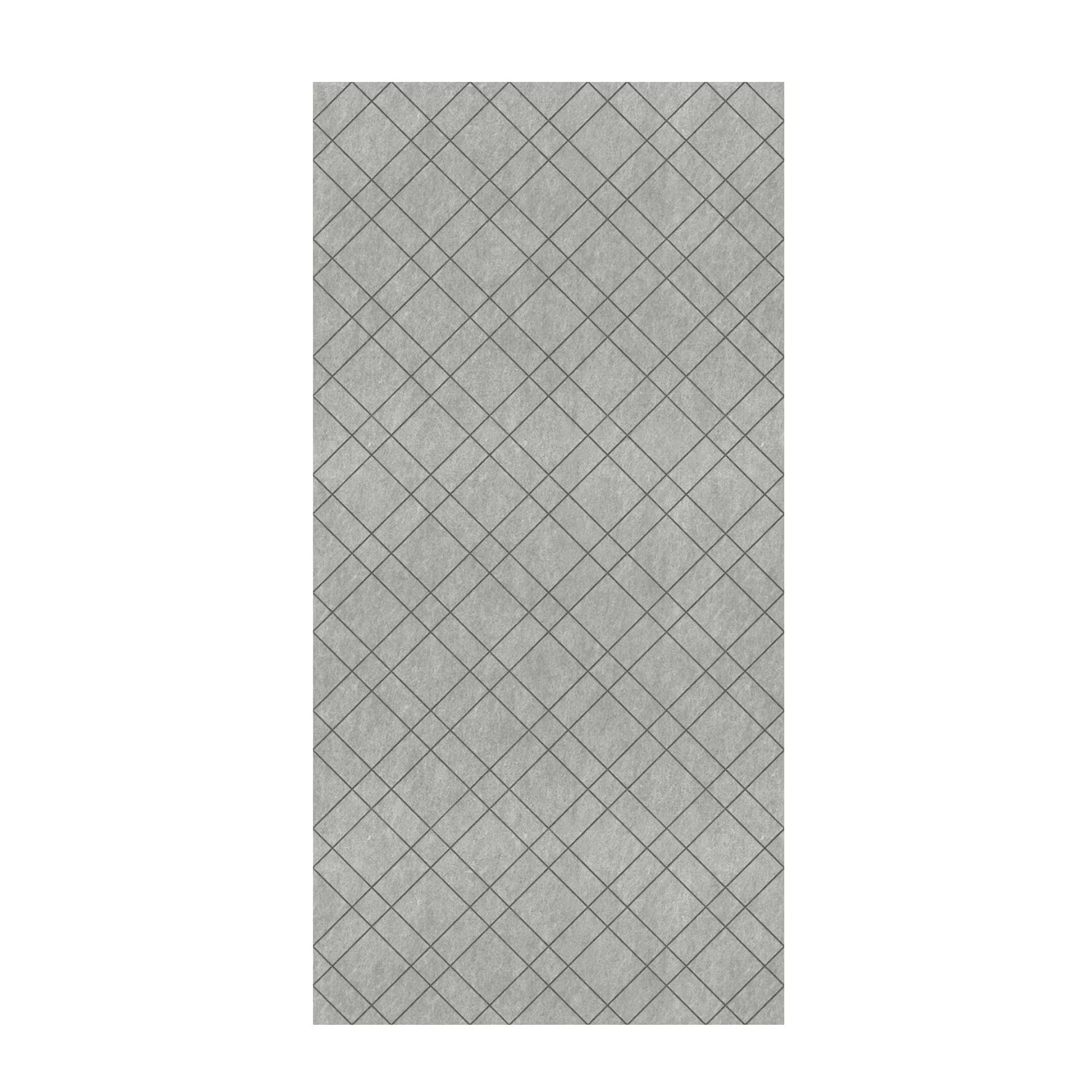 PET FELT WALL PANEL PLAID 2400/1200 9MM R57 1 PC.