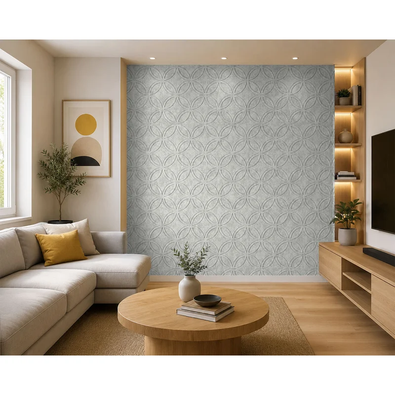 PET FELT WALL PANEL ROUNDS 2400/1200 9MM R57 1 PC.