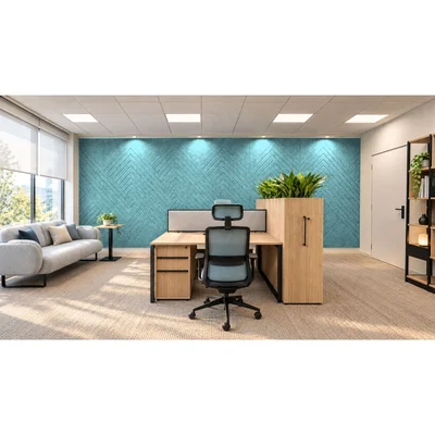 Панел за стена Pet Felt - X-Line, цвят R58, 2400 x 1200 mm, дебелина 9 mm, 1 брой