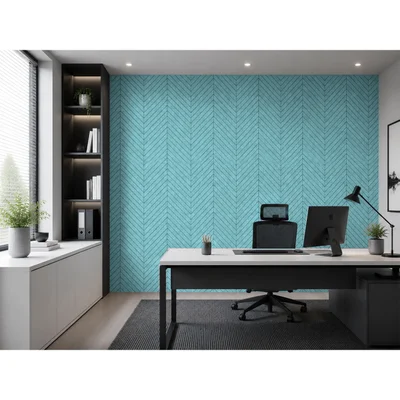 PET FELT WALL PANEL FISH BONE 2400/1200 9MM R58 1 PC.