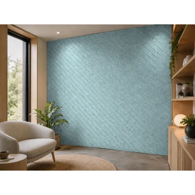 PET FELT WALL PANEL ANGLE LINE 2400/1200 9MM R60 1 PC.