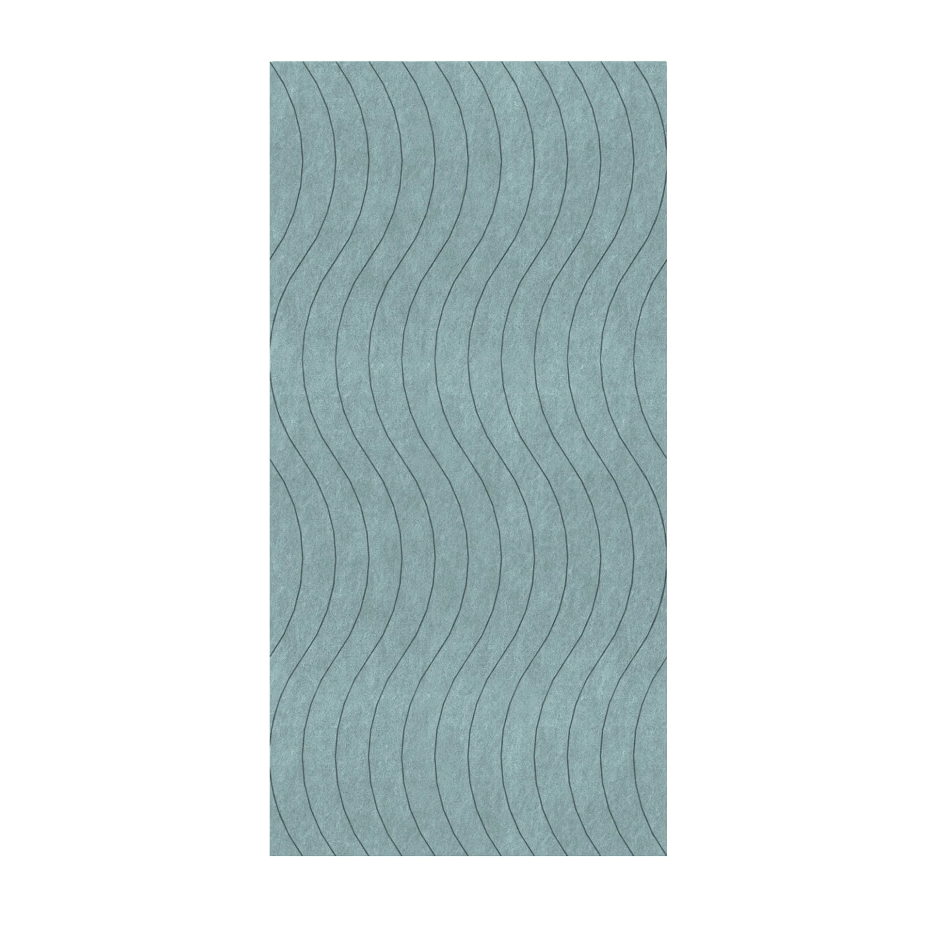 PET FELT WALL PANEL WAVE 2400/1200 9MM R60 1 PC.