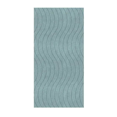 PET FELT WALL PANEL WAVE 2400/1200 9MM R60 1 PC.