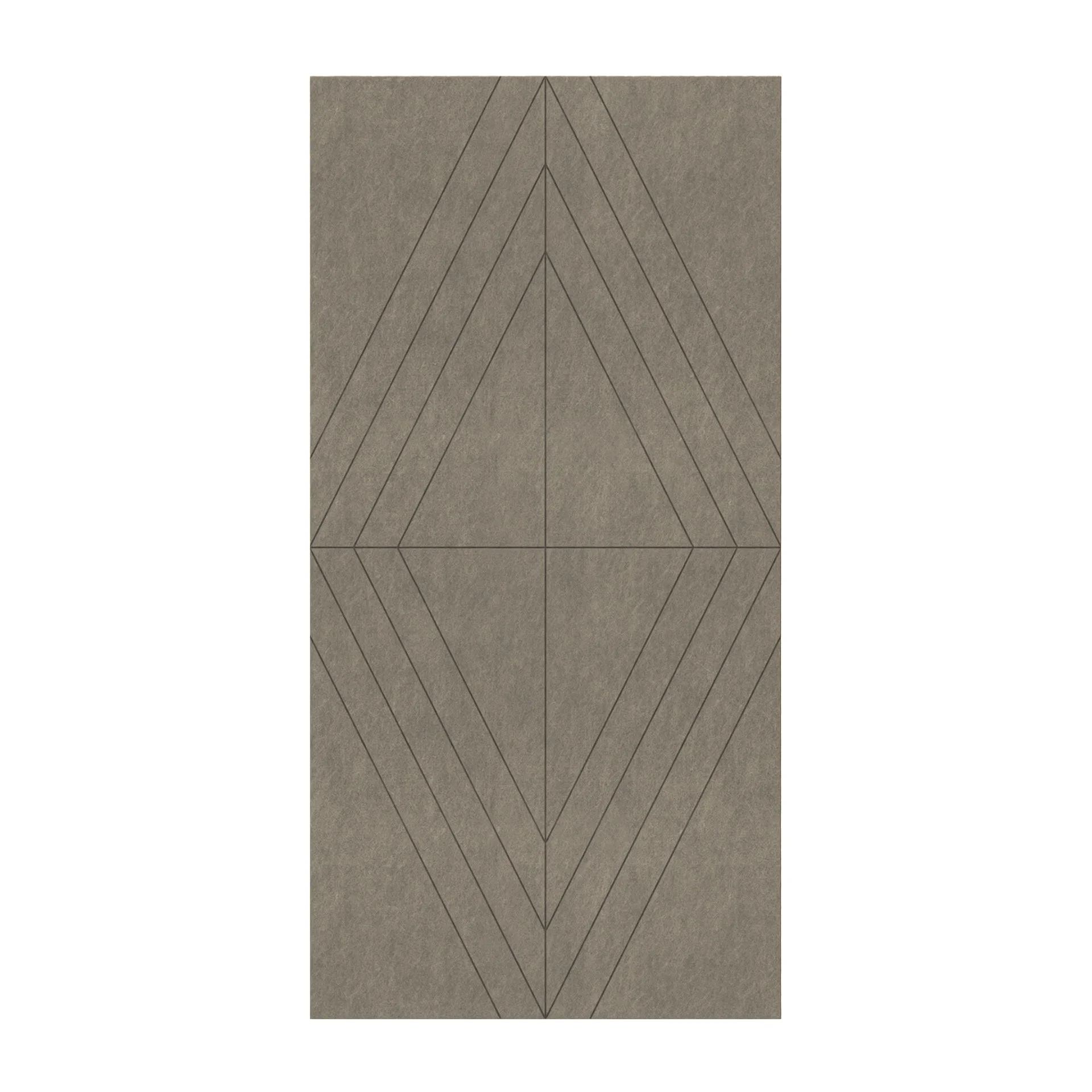 PET FELT WALL PANEL RHOMBUS 2400/1200 9MM R61 1 PC.