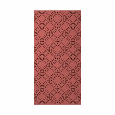 Панел за стена Pet Felt - Rounds, цвят R62, 2400 x 1200 mm, дебелина 9 mm, 1 брой
