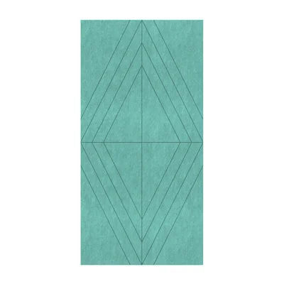 PET FELT WALL PANEL RHOMBUS 2400/1200 9MM R63 1 PC.