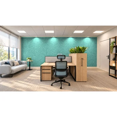 PET FELT WALL PANEL X-LINE 2400/1200 9MM R63 1 PC.