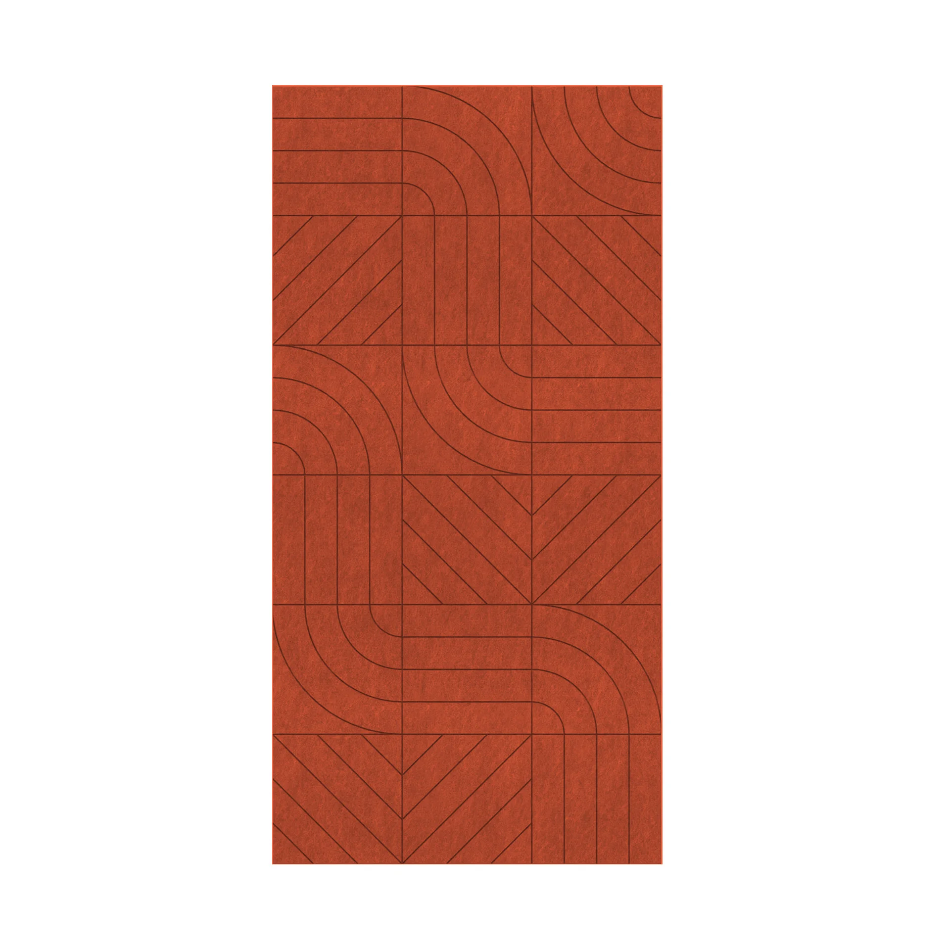 PET FELT WALL PANEL DIRECTION 2400/1200 9MM R64 1 PC.
