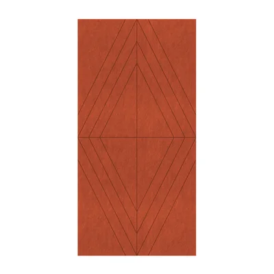 PET FELT WALL PANEL RHOMBUS 2400/1200 9MM R64 1 PC.