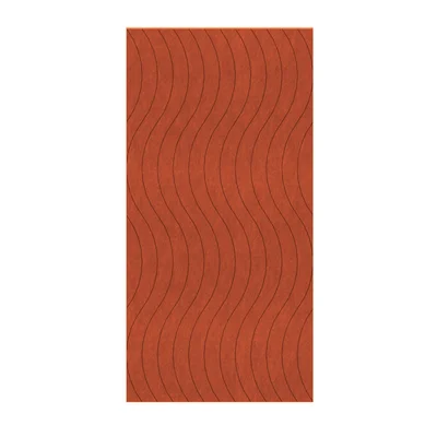PET FELT WALL PANEL WAVE 2400/1200 9MM R64 1 PC.