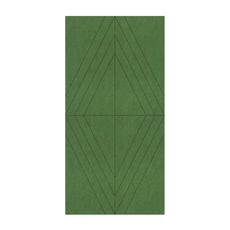 PET FELT WALL PANEL RHOMBUS 2400/1200 9MM R65 1 PC.