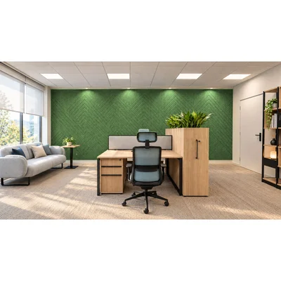 PET FELT WALL PANEL X-LINE 2400/1200 9MM R65 1 PC.