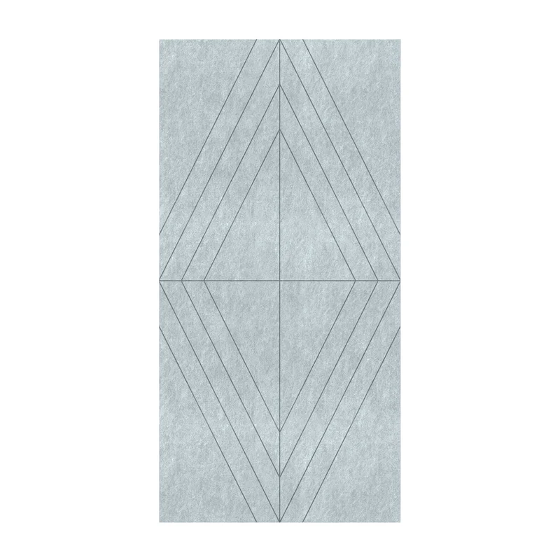 PET FELT WALL PANEL RHOMBUS 2400/1200 9MM R66 1 PC.