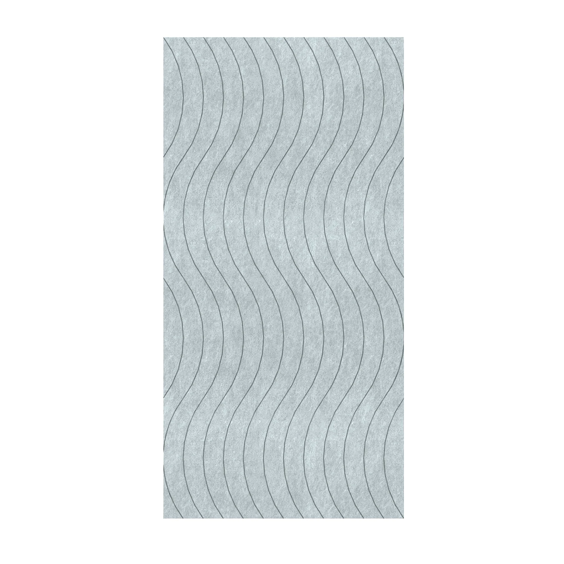 PET FELT WALL PANEL WAVE 2400/1200 9MM R66 1 PC.