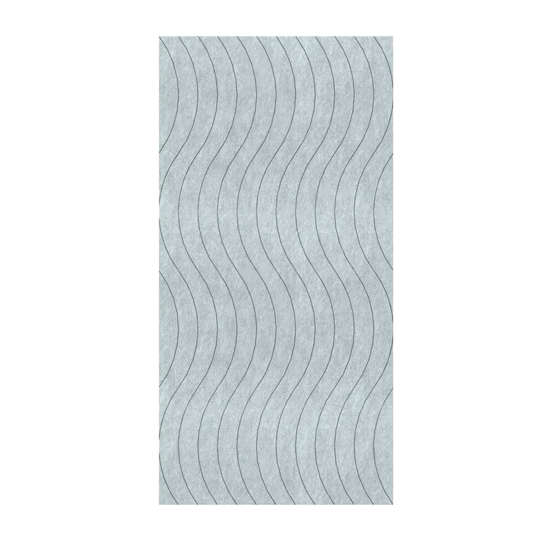 PET FELT WALL PANEL WAVE 2400/1200 9MM R66 1 PC.