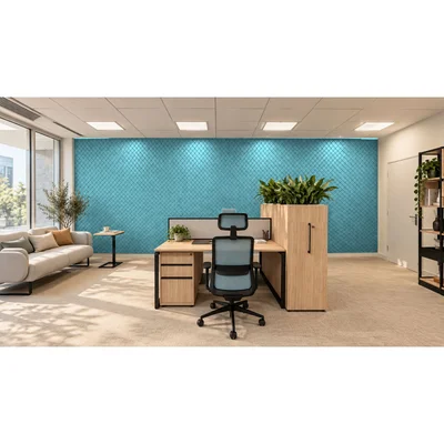 PET FELT WALL PANEL SQUARES 2400/1200 9MM R67 1 PC.