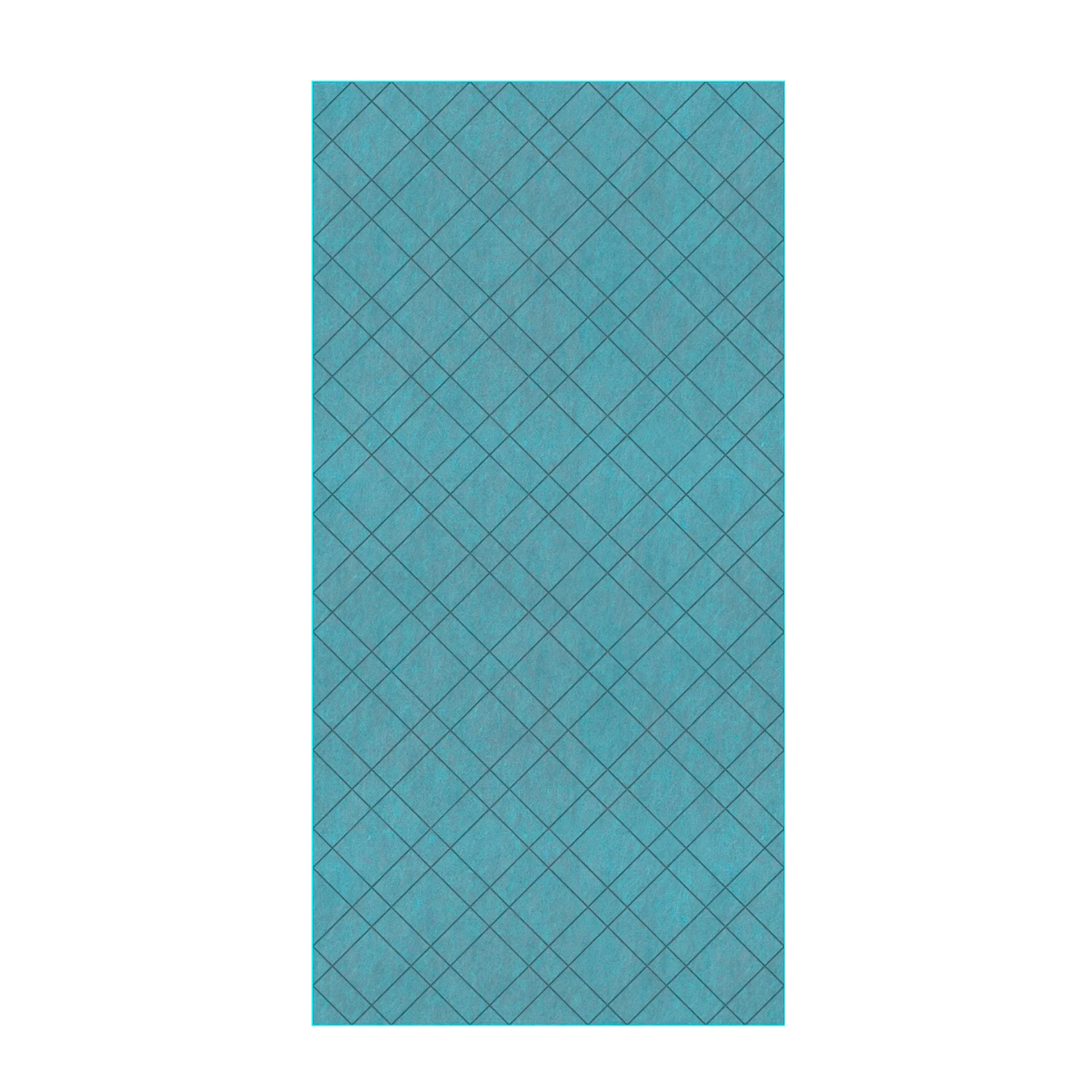 PET FELT WALL PANEL PLAID 2400/1200 9MM R67 1 PC.