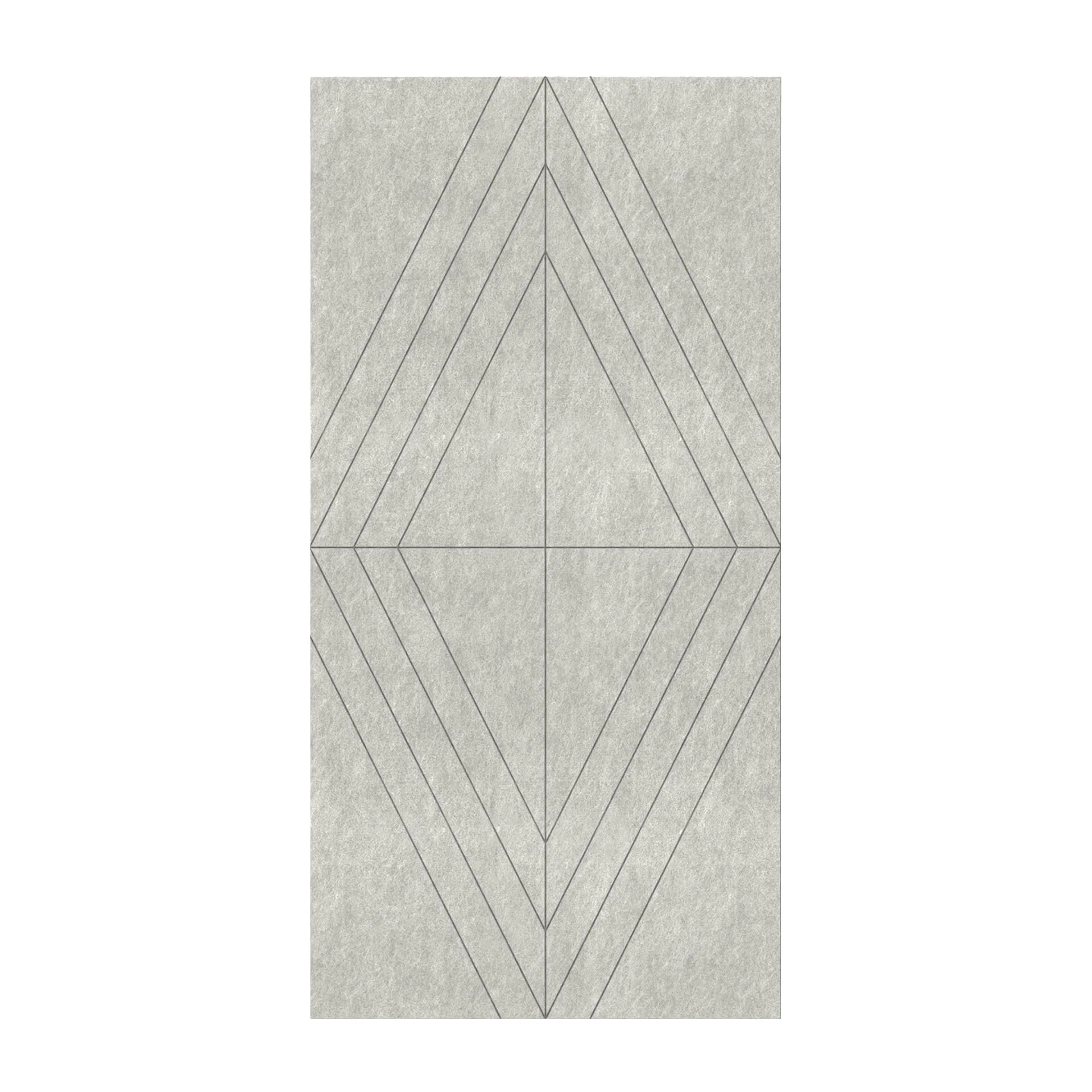 PET FELT WALL PANEL RHOMBUS 2400/1200 9MM R68 1 PC.