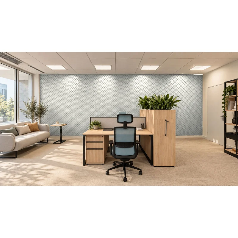 PET FELT WALL PANEL SQUARES 2400/1200 9MM R68 1 PC.