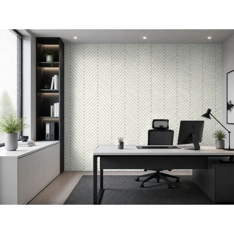 PET FELT WALL PANEL FISH BONE 2400/1200 9MM R69 1 PC.