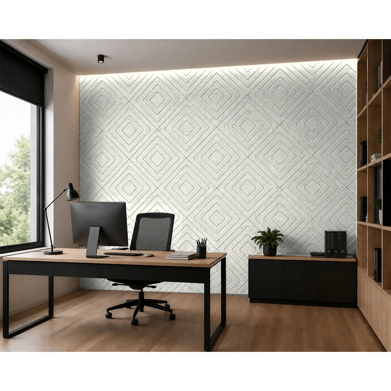 PET FELT WALL PANEL ILLUSION 2400/1200 9MM R69 1 PC.