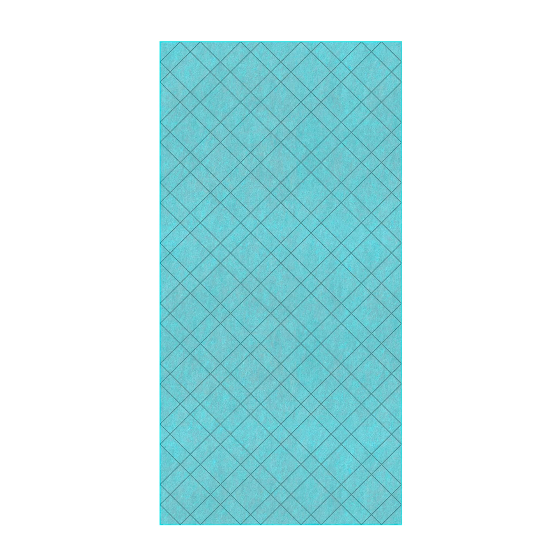 PET FELT WALL PANEL PLAID 2400/1200 9MM R70 1 PC.