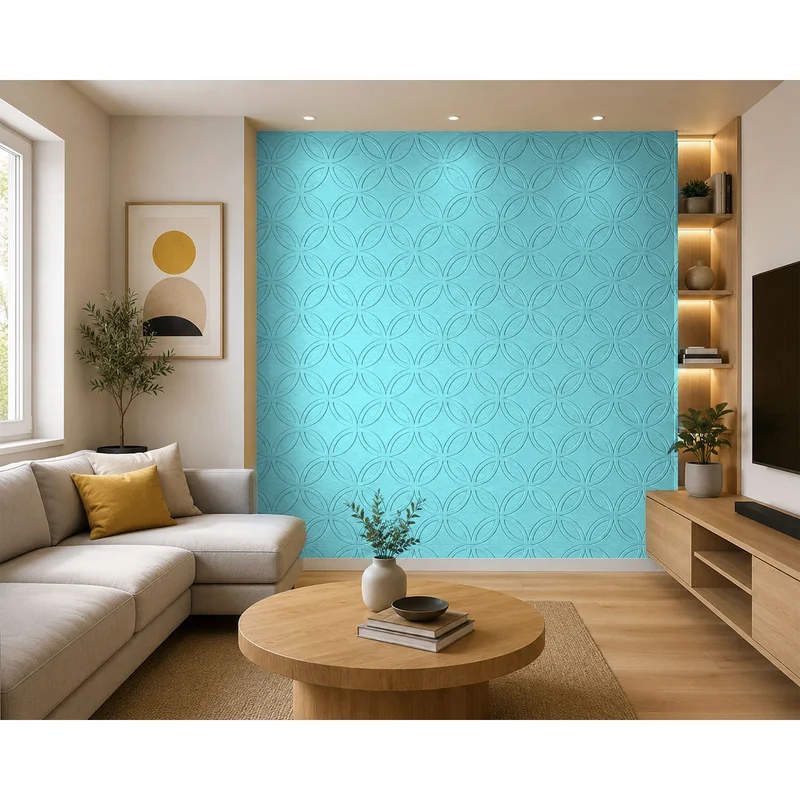 PET FELT WALL PANEL ROUNDS 2400/1200 9MM R70 1 PC.