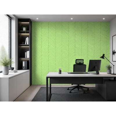 PET FELT WALL PANEL FISH BONE 2400/1200 9MM R71 1 PC.