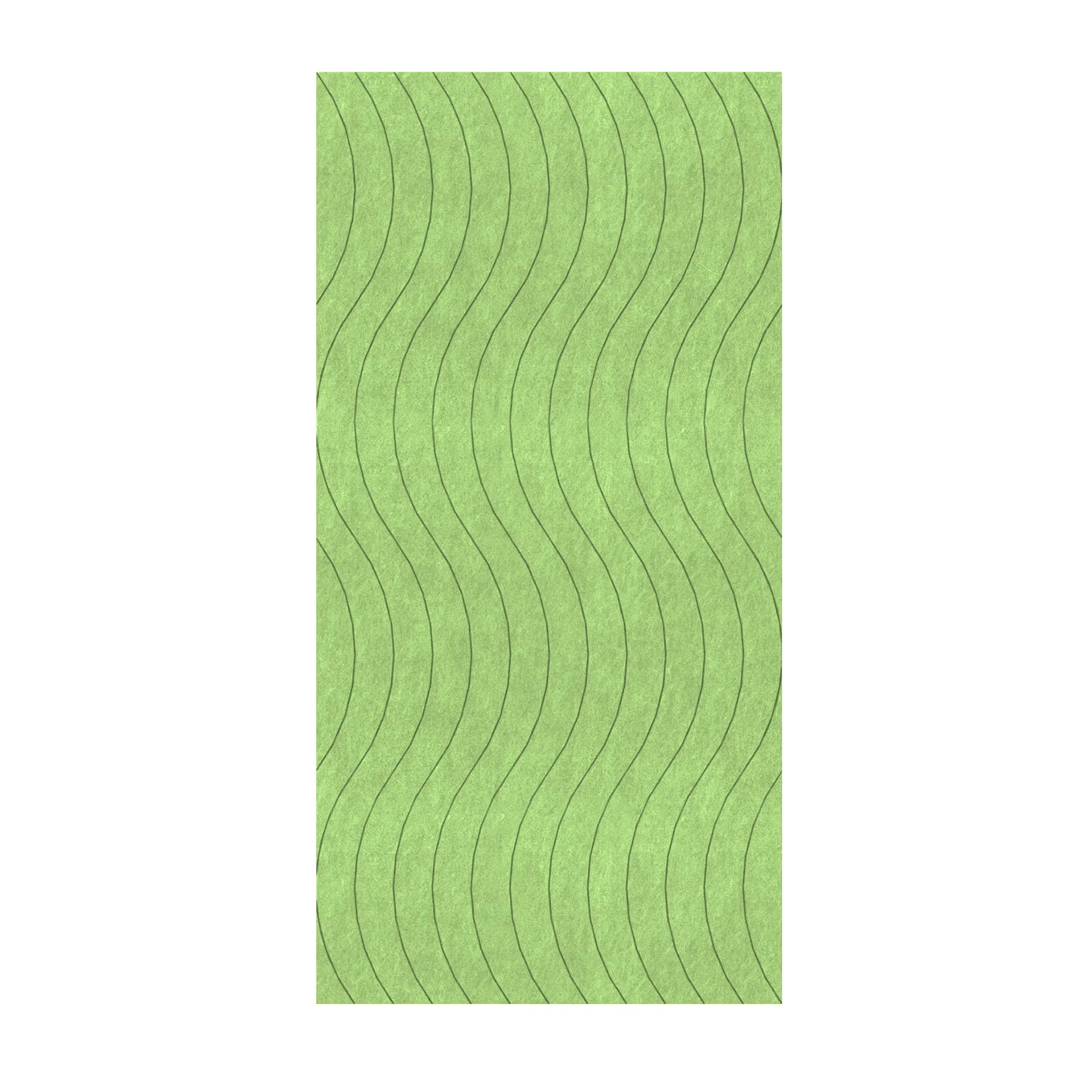 PET FELT WALL PANEL WAVE 2400/1200 9MM R71 1 PC.