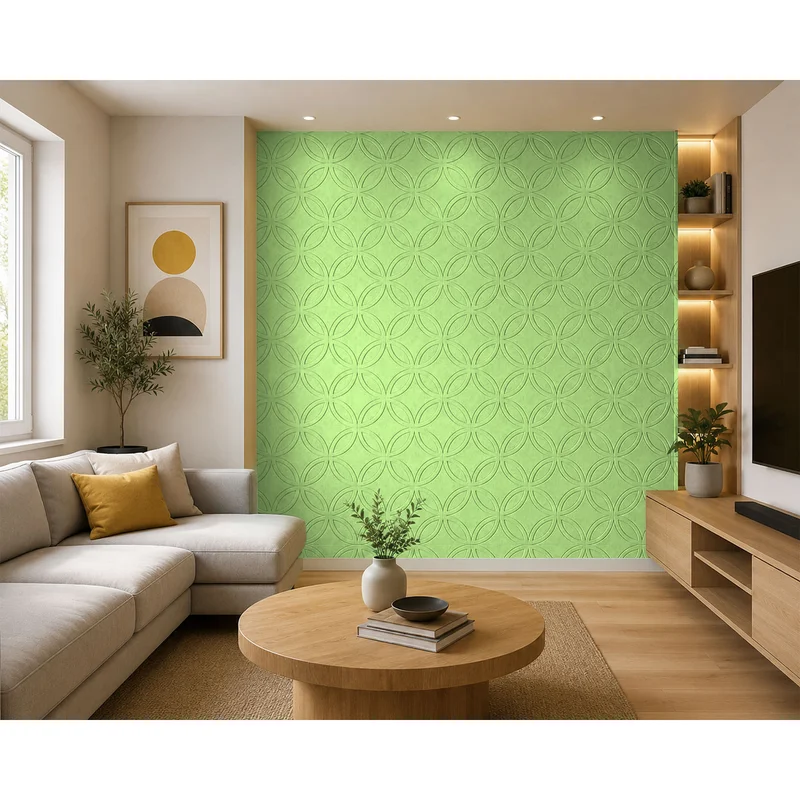 PET FELT WALL PANEL ROUNDS 2400/1200 9MM R71 1 PC.