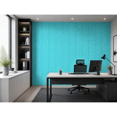 PET FELT WALL PANEL FISH BONE 2400/1200 9MM R72 1 PC.