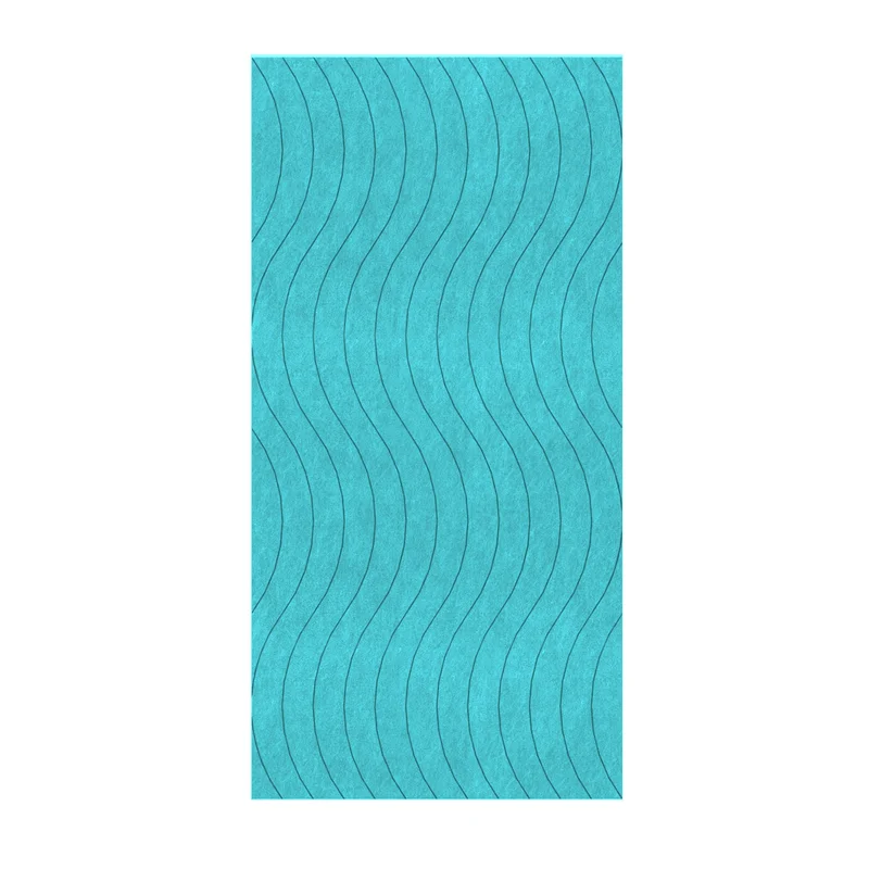 PET FELT WALL PANEL WAVE 2400/1200 9MM R72 1 PC.