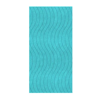 PET FELT WALL PANEL WAVE 2400/1200 9MM R72 1 PC.